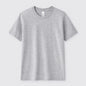 Gray t-shirt on a light gray background
