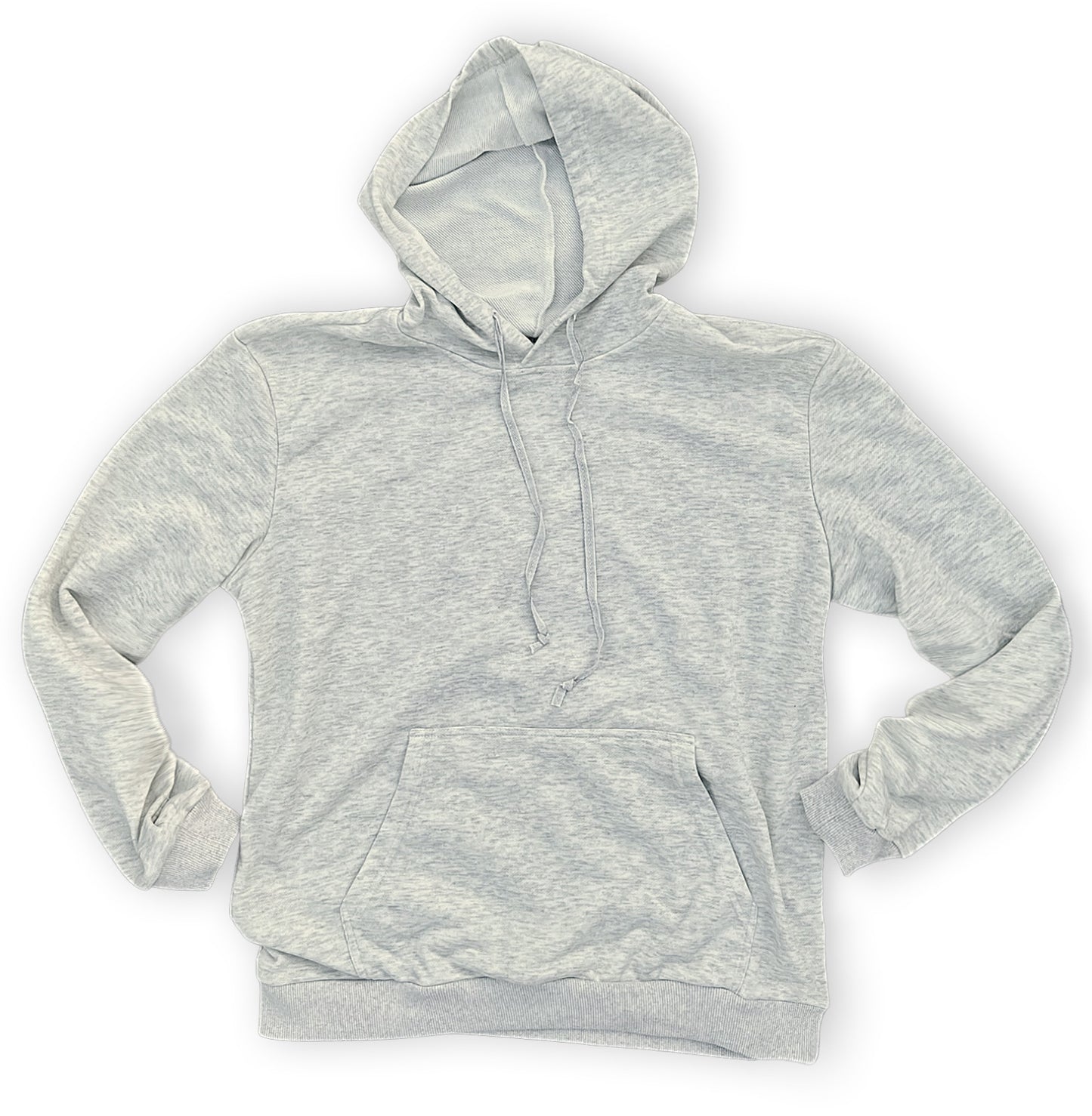 Polyester sublimation hoodie blank gray