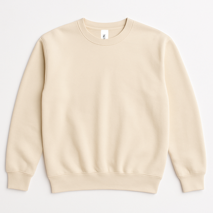Adult Crewneck Sweatshirt – Sublimation Blank (Sandstone, Rosé, Seafoam)